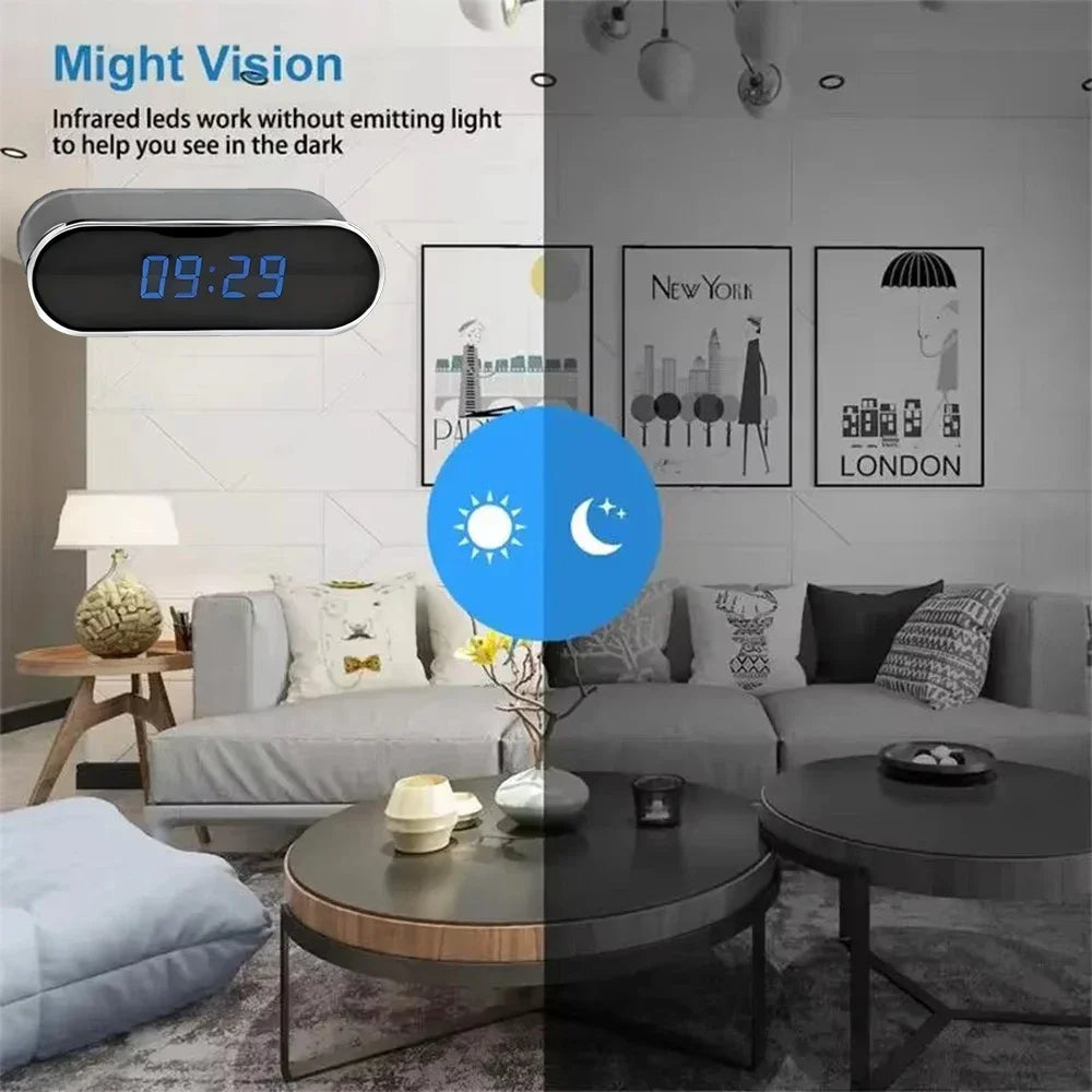 4K Mini WiFi Home Camera — Night Vision & Remote Viewing