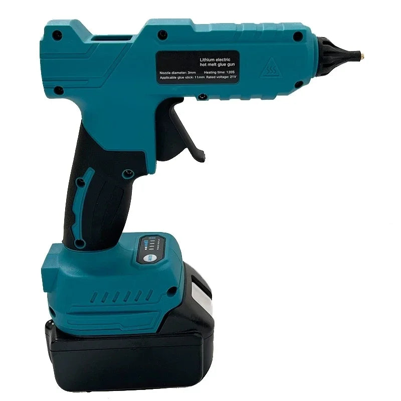 Cordless Hot Glue Gun — Digital Temp Control for 20V Makita Battery