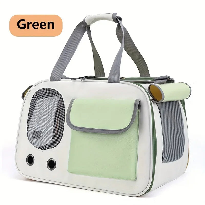 Portable Nylon Pet Carrier - Travel Bag for Cats & Small Dogs – photo 8