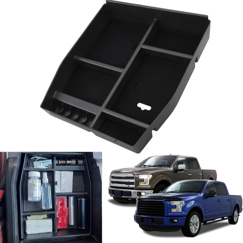Center Console Organizer Storage Tray for Ford F-150 / Raptor 2015–2020