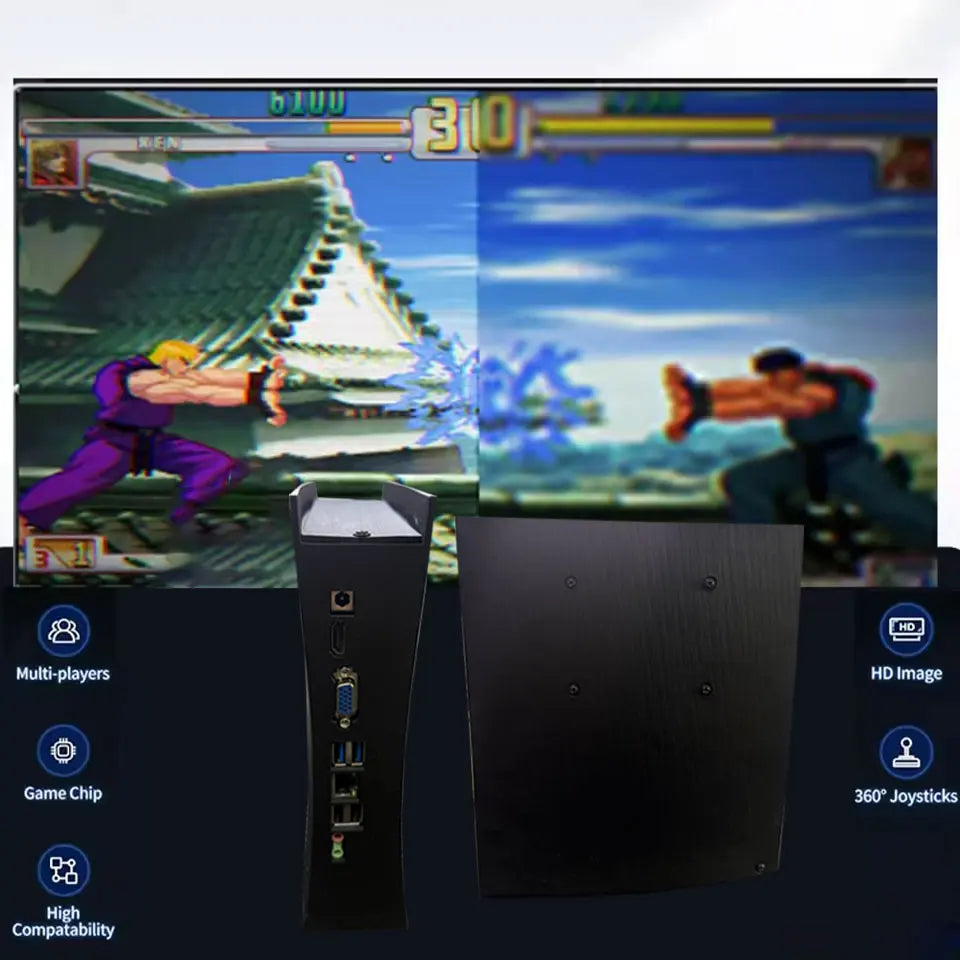 BS5 Windows 11 Mini Game Console — i3 CPU, 60+ Emulators, Multi-Platform TV Game Box