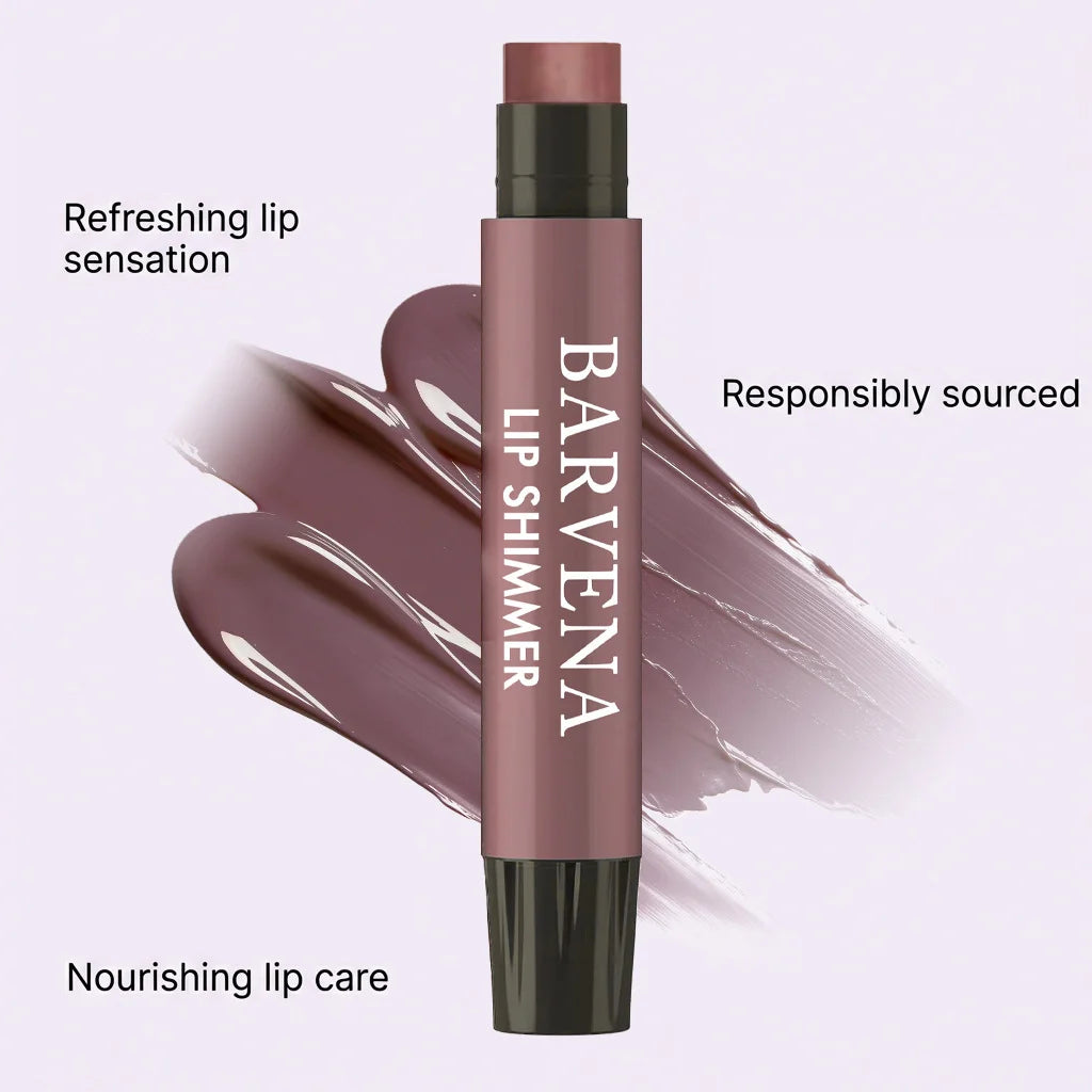 Hydrating Lip Shimmer Gloss - Glossy Nourishing Lip Care for Dry Lips