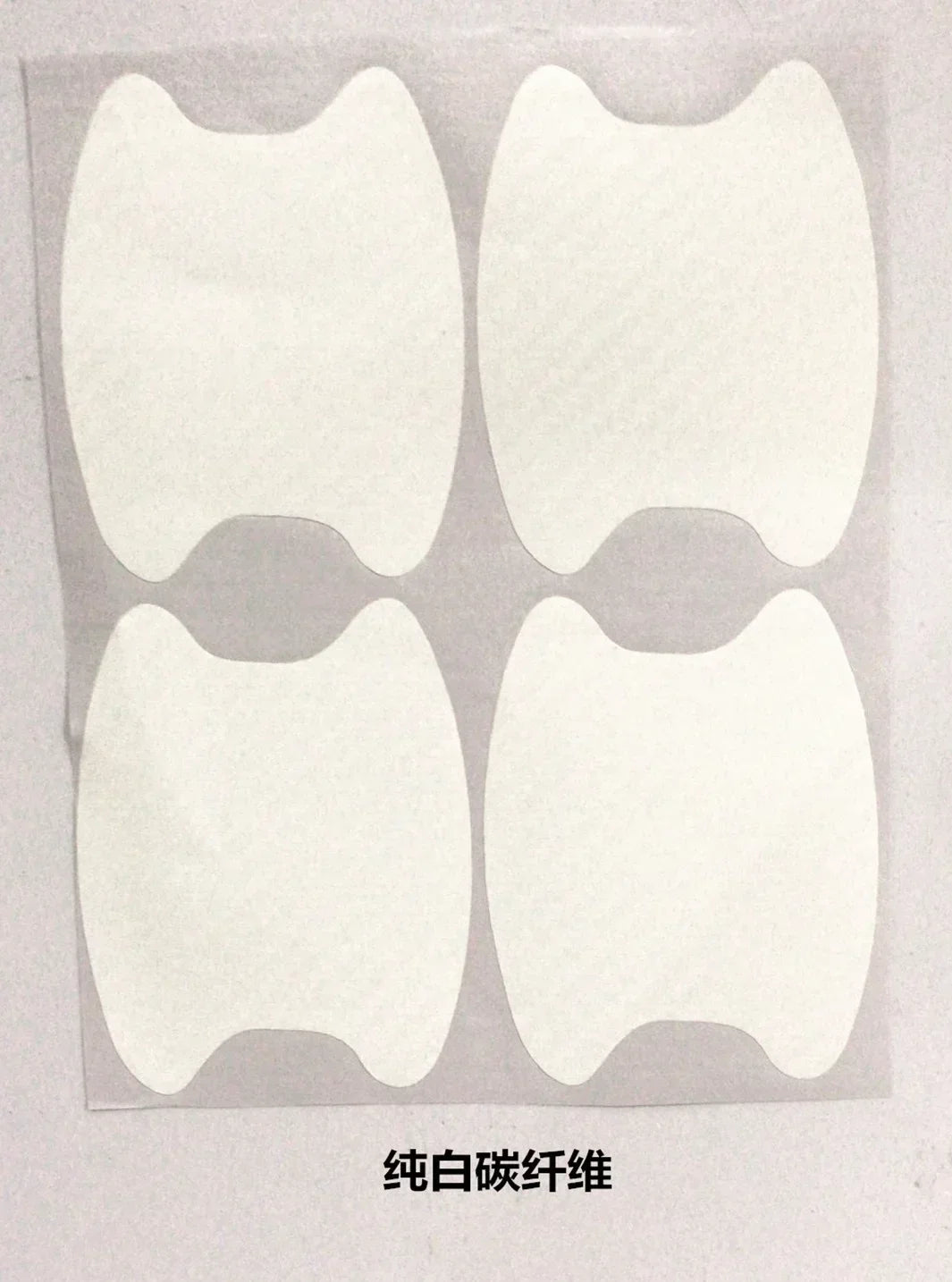 4Pcs/Set Car Door Sticker Carbon Fiber Scratches Resistant Cover Auto Handle Protection Film Exterior Styling Accessories
