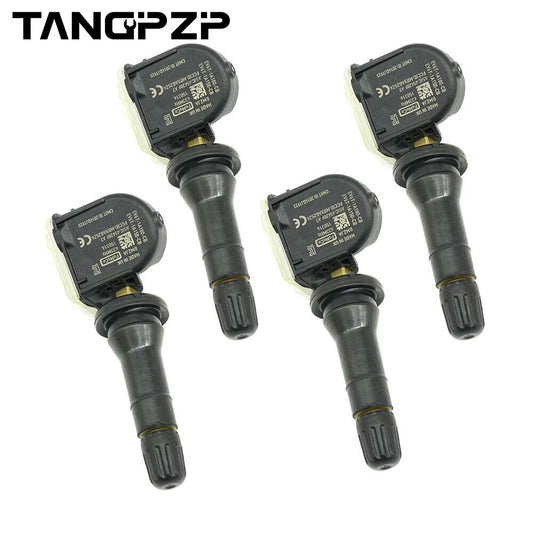 TPMS Tire Pressure Sensor 433MHz (4-Pack), Compatible with Ford Focus Kuga Mondeo Mk5 EcoSport