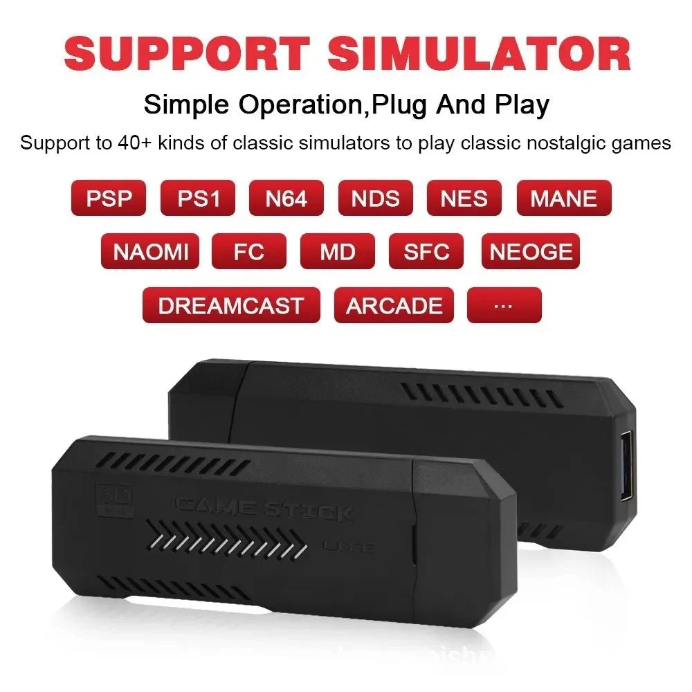 X2 Pro Retro Game Console – 50,000+ Games, 40+ Emulators, 4K HD & Wireless Controllers | PS1/N64/DC