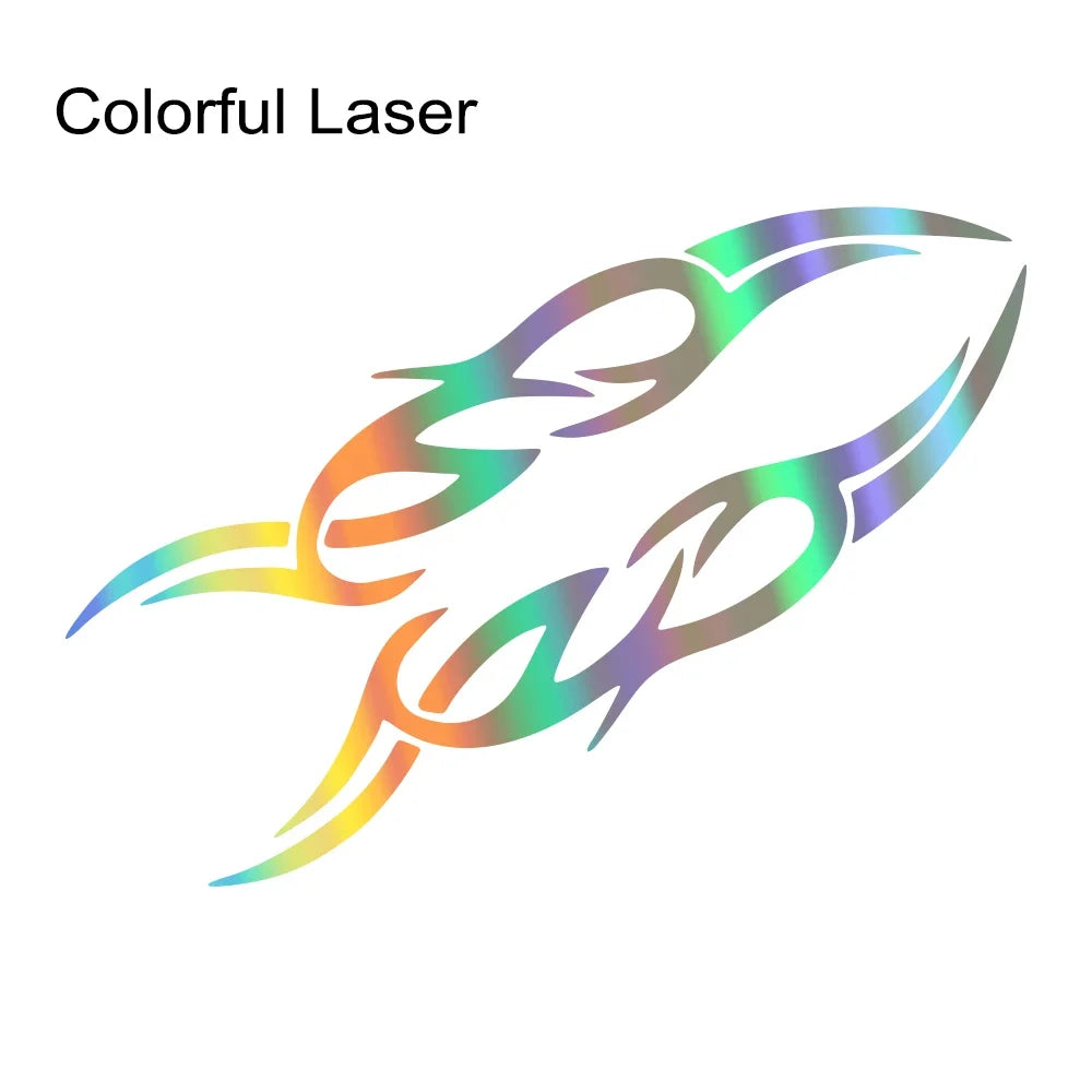 2pcs Modern Fire Flame Stripe Car Hood Sticker Universal Decals for Auto Vehicle Bumper Bonnet Vinyl DIY Decoration Accessories