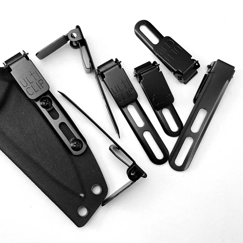 Hip Clip Ulticlip Knife Sheath Hip Clamp K Sheath Kydex Gun Holster Stainless Steel Clip Hip Clip Ulticlip General Style