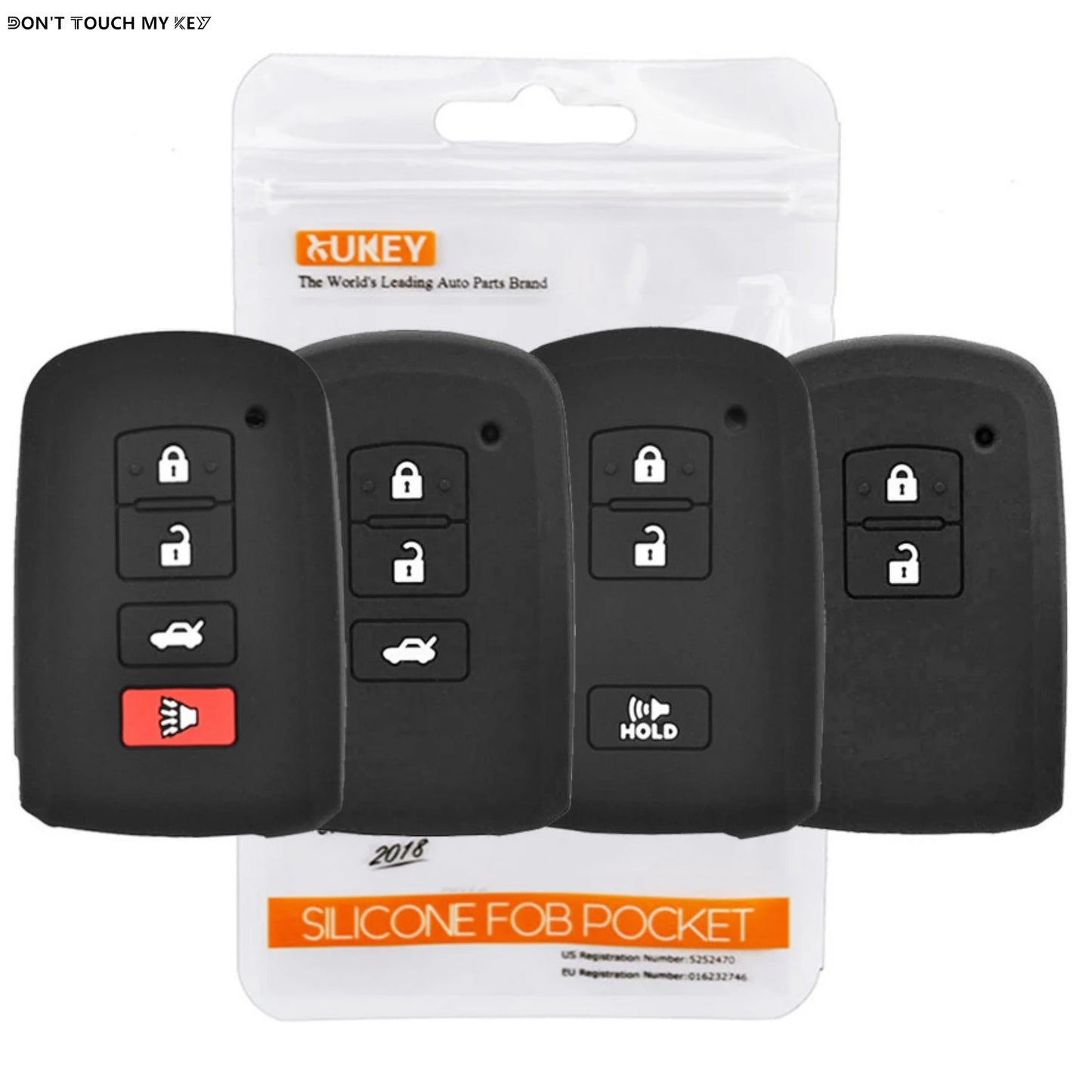 For Toyota RAV4 Camry corolla Land Cruiser Highlander Prius Auris Avalon Yaris Verso Tacoma Remote Fob Cover Silicone Key Case