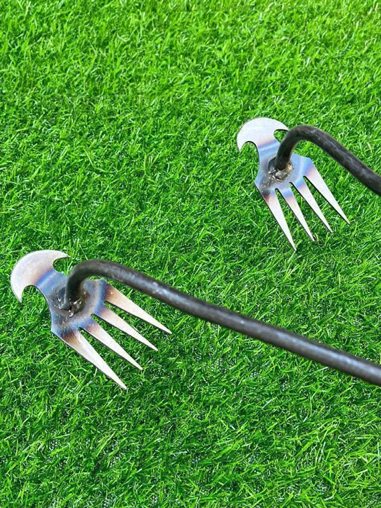 Manganese Steel Garden Hoe — Weeding & Soil-Loosening Hand Tool