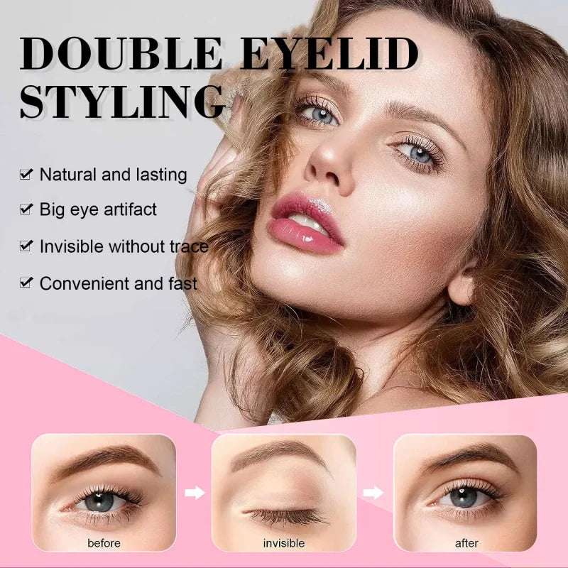 Double Eyelid Shaping Cream Lift Eyes Styling Tool Makeup Long Lasting Invisible Waterproof Single to Double Natural Big Eye