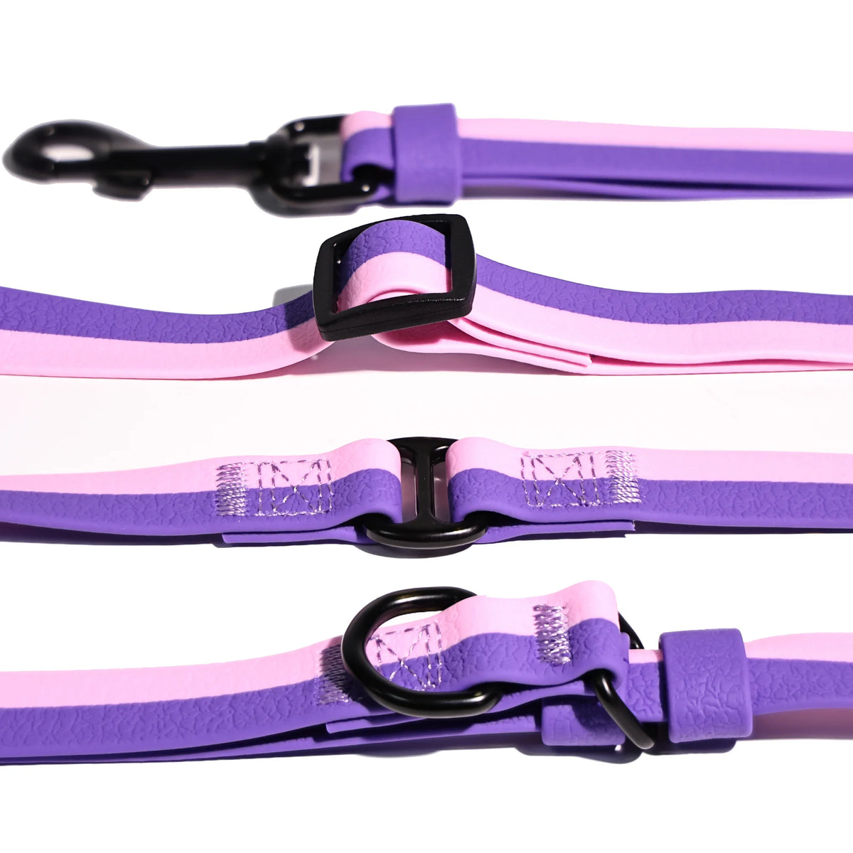 Hands-Free Dog Leash & Collar Set - Reflective Lead for Small Dogs - photo 2