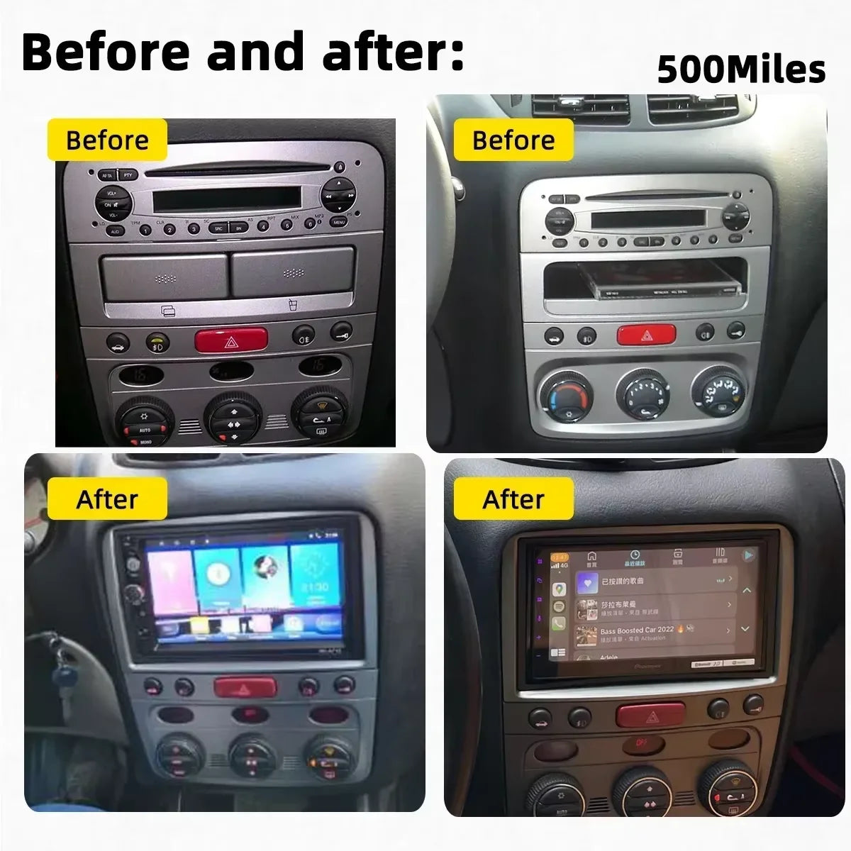 Bluetooth Android Car Stereo Screen For Alfa Romeo 147 2000 - 2010 7 Inch Car Radio Multimedia Player GPS Aotoradio Carplay Auto