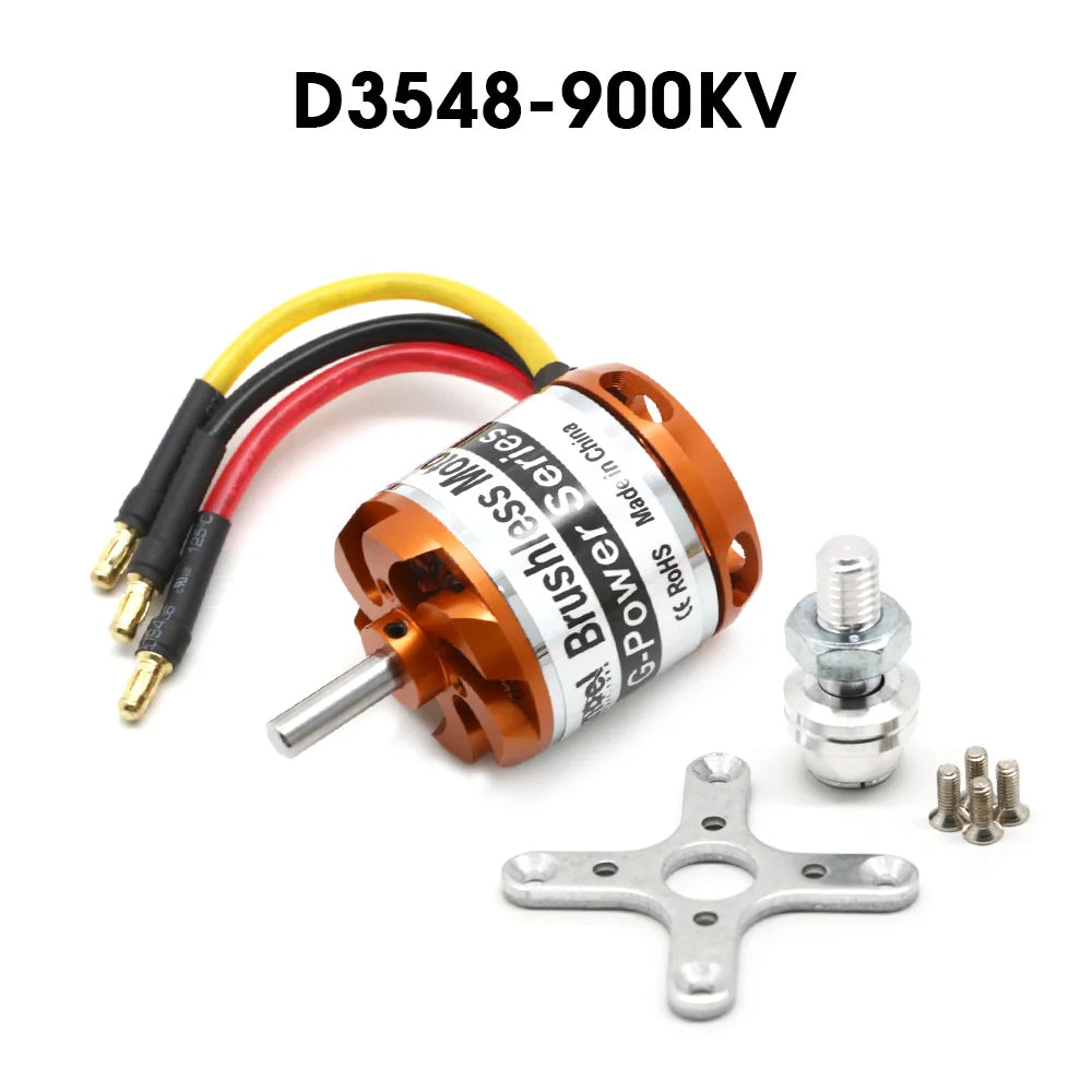 Brushless Motor 2-3S 4S 5S D2830 D2826 D3548 D3542 D3536 D3530 For RC Mini Multicopters Plane Fixed-wing Aircraft