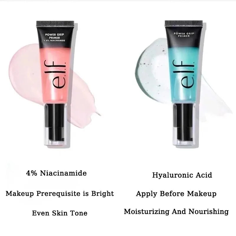 75ml ELF Power Grip Primer Jumbo Texture Refreshing Easy Absorb Moisturize Facial Firming Purifying Hydrating Smoothing Skin