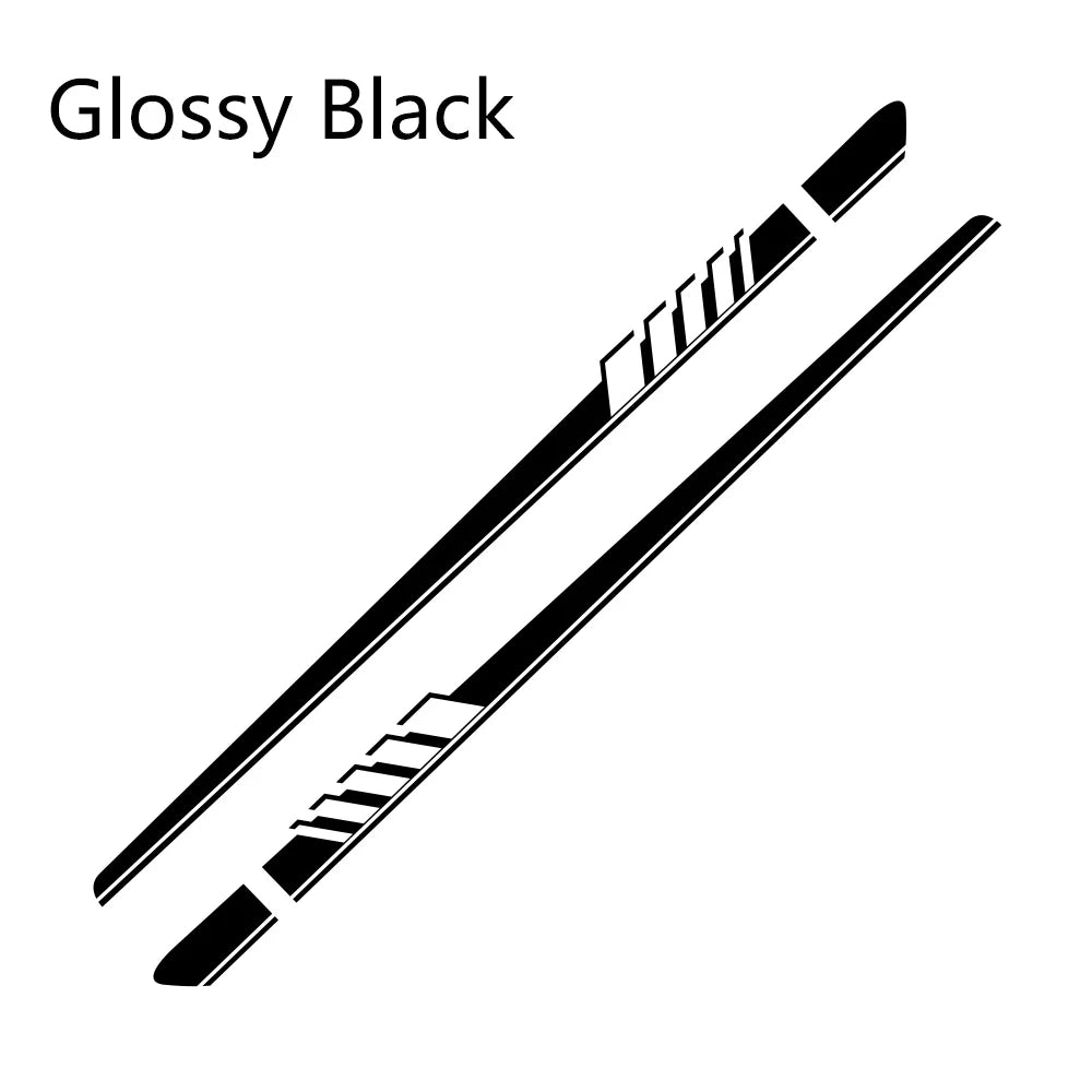 Car Side Line Vinyl Decal – Compatible with Mercedes-Benz W203 W204 W205 W212, C-Class, GLC, CLA, GLA