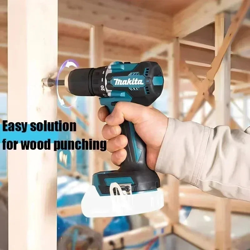 Makita DDF487 18V Brushless Cordless Drill Driver – Rechargeable Power Tool (Tool Only)