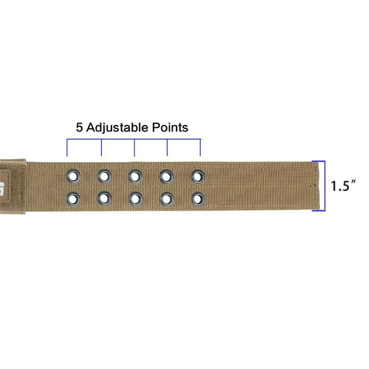Tactical Dog Collar & Leash - Double Buckle Collar for Large Dogs - photo 4