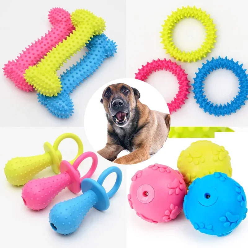 Indestructible Dog Chew Toy - Teeth Cleaning Training Toy – photo 2