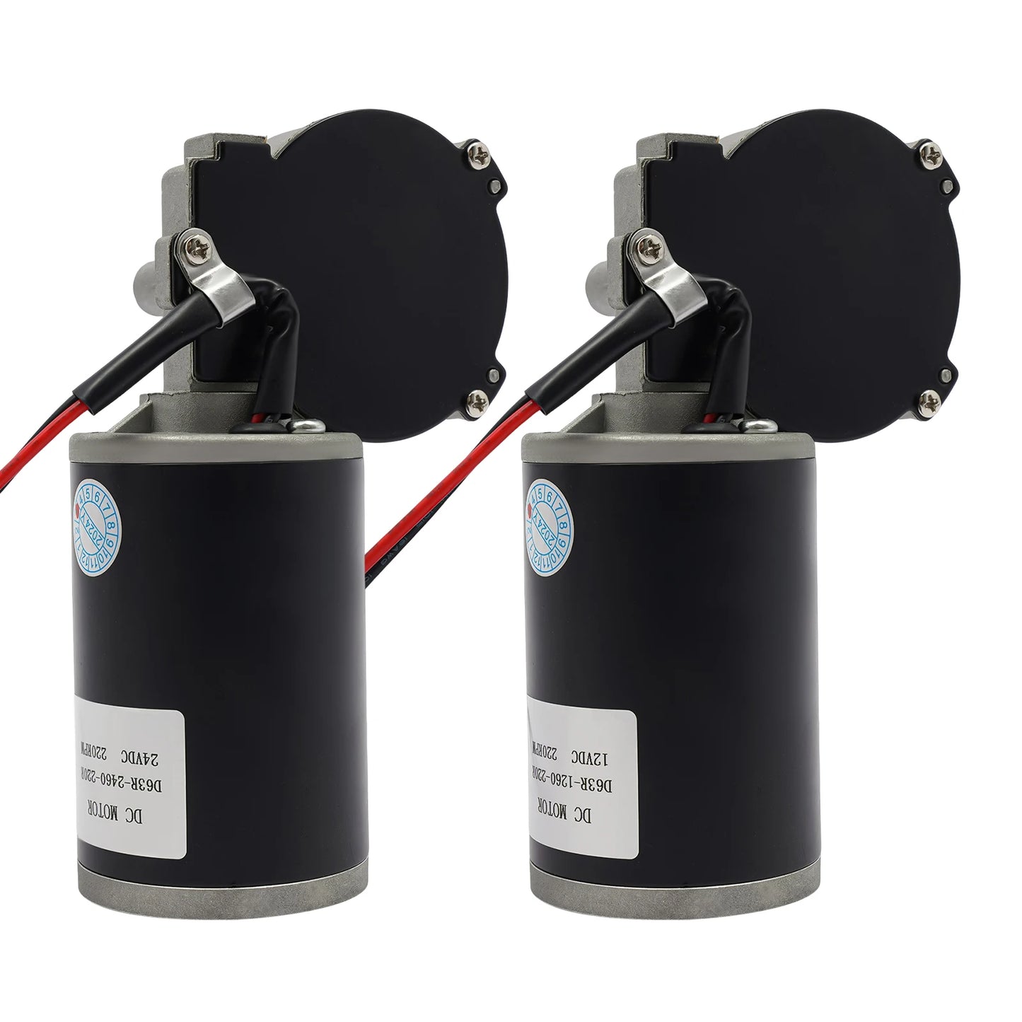 60W 12V/24V DC Geared Motor Electric Gear Motor Powerful Gear-Motor for Industrial Packaging, Printing, Textile