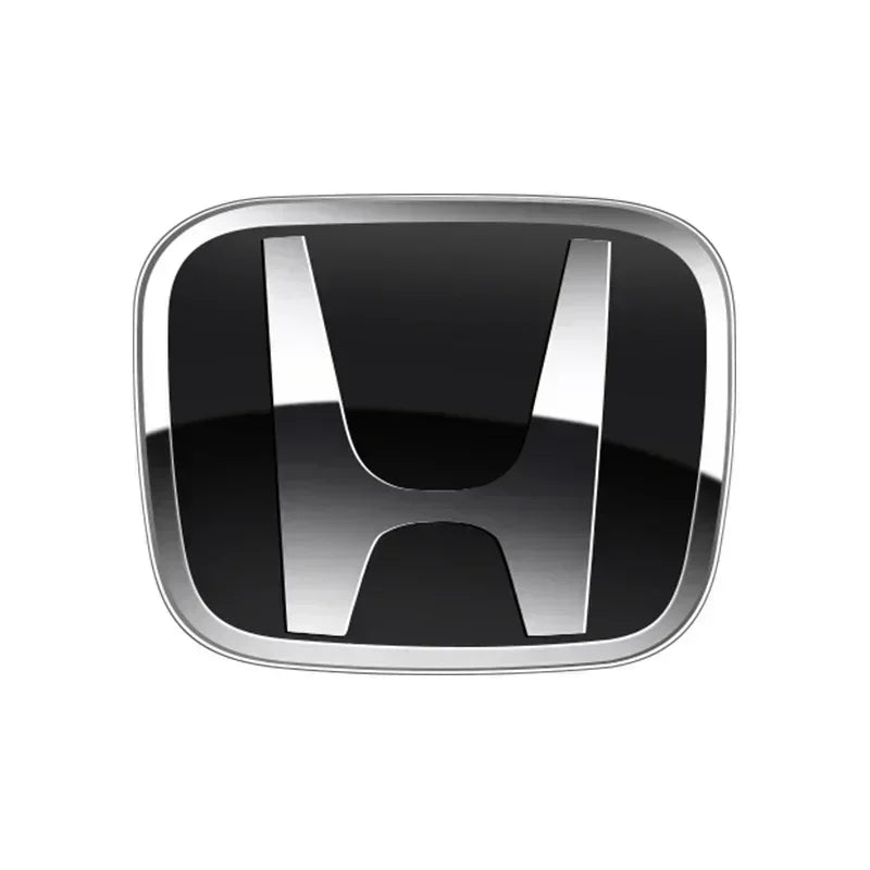 Car Hood Front Grill Rear Trunk H Emblem Logo Sticker For Honda Civic Fit Jazz Accord CRV HRV City Odyssey Passport Pilot Vezel