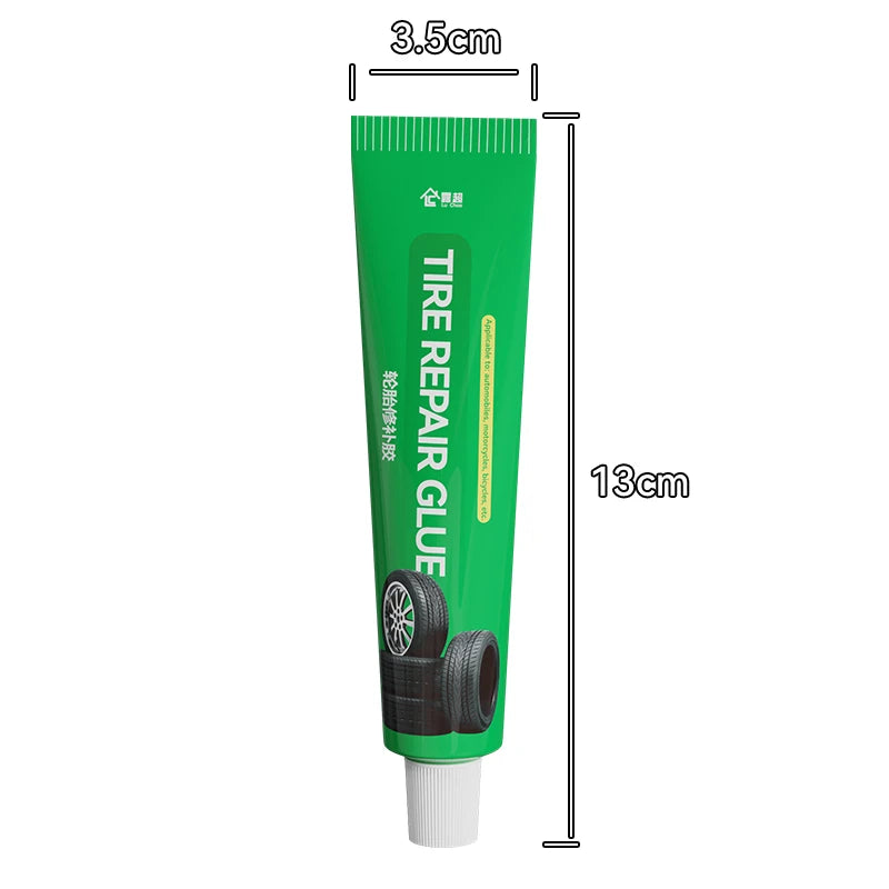 Tire Repair Glue Waterproof & High Temperature Resistant Black Sealing Waterproof And High-Temperature Resistant Repair Adhesive