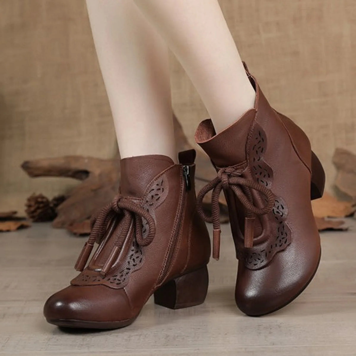 Women's Warm Ankle Snow Boots - Comfortable Winter Shoes