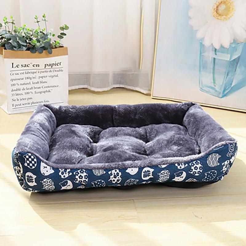 Dog Bed Home Pet Winter Large Supplies Sofa Accessories for Small Dogs Goods Animals Big Accessoires Medium Mat