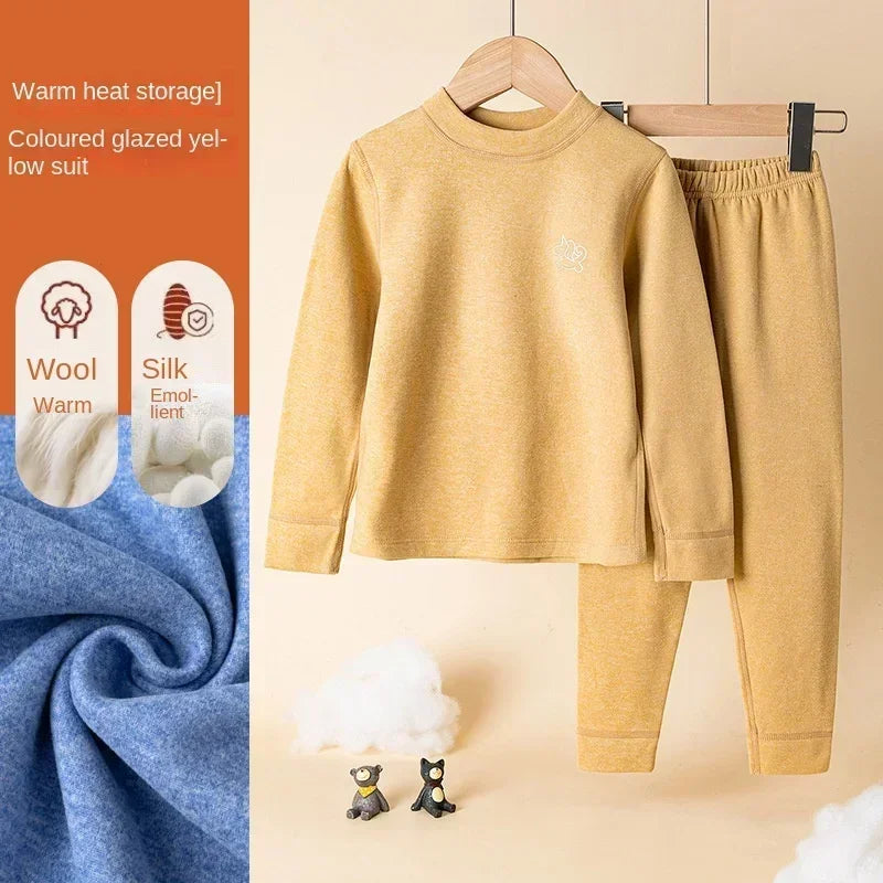 Teens and Kids Thermal Underwear Set - Soft Two-Piece Loungewear - photo 11