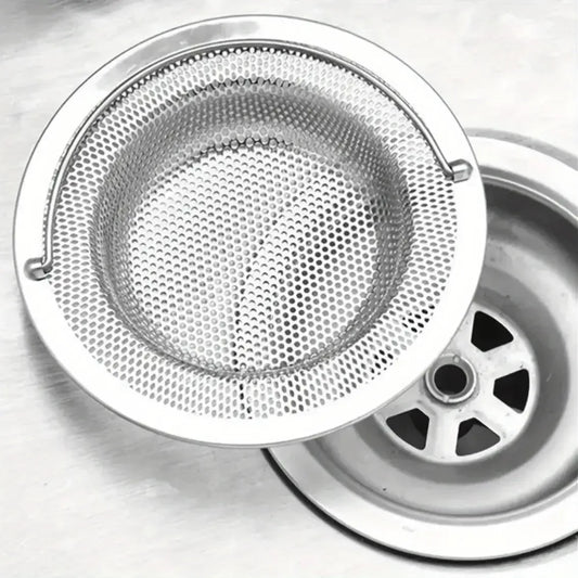 2-Pack Stainless Steel Sink Strainers - Thanksgiving Cooking & Clog Prevention for Kitchen and Bathroom Sinks.