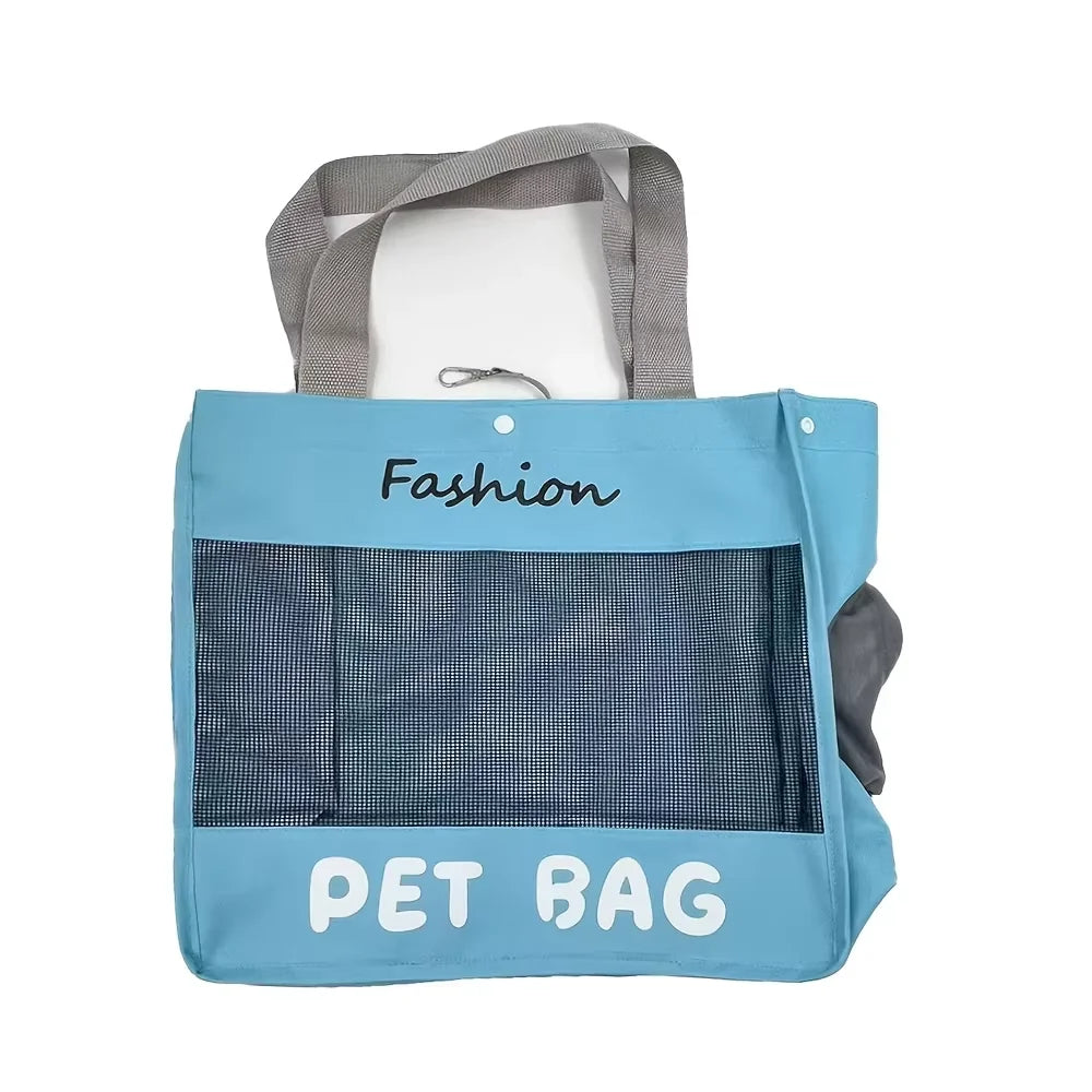 Breathable Mesh Pet Tote Bag - Shoulder Carrier for Kittens – photo 10