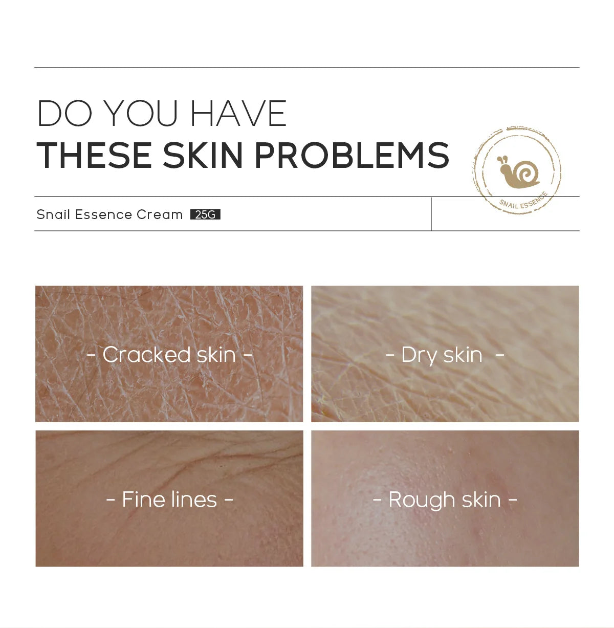 LAIKOU Snail Face Cream Hyaluronic Acid Moisturizing Cream Smoothing & Nourishing Serum Day Cream for Face skin care products