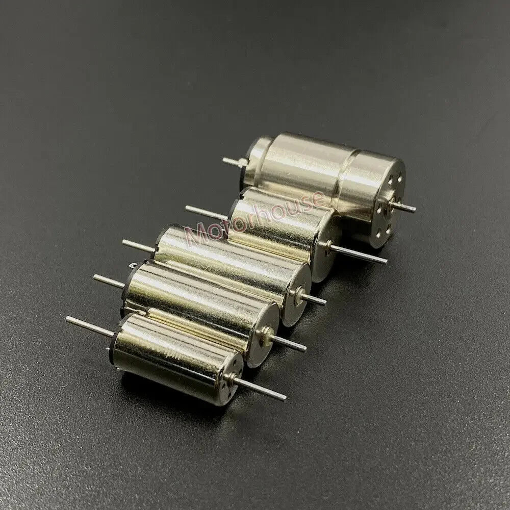 Mini 816 1020 1022 1215 1524 Dual Shaft Coreless Motor DC 6V 9V 12V High Speed Micro Electric Engine DIY RC Rail Train Toy Car