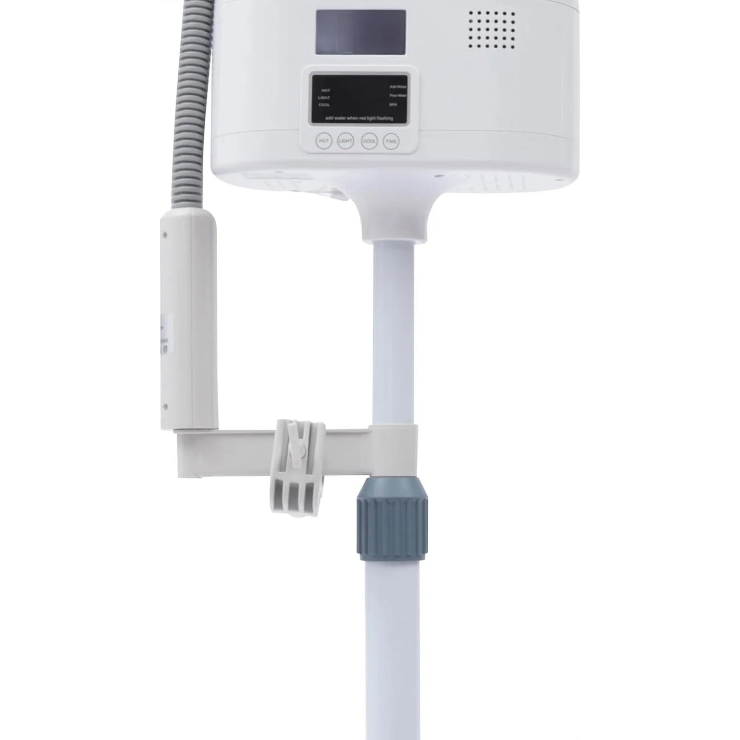 Professional 3 in 1 Facial Steamer Upgrade Esthetician Steamer with Hot & Cold Nozzle LED Magnifying Lamp Beauty Salon Spa for Home, Beauty Salons and Spas, Adjustable Height Angle, with Universal Wheels