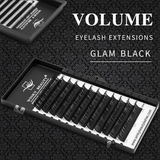 3D Faux Mink Individual Eyelash Extensions - Russian Volume DIY Lash Kit