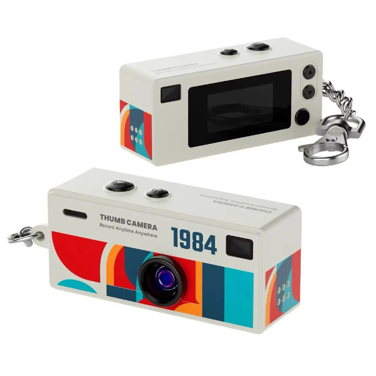 Magecam Retro Keychain Camera — 1080P Mini Digital Camcorder