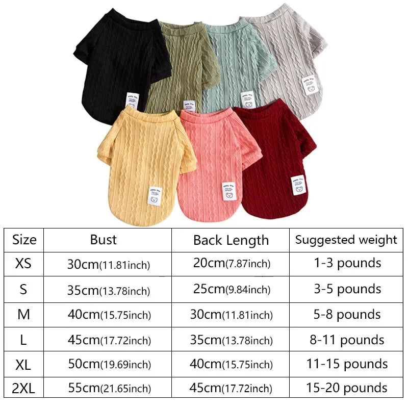 Knit Pet Sweater for Cats and Small Dogs - Warm Autumn Winter Pullover - photo 5