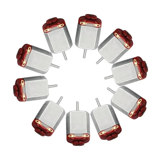 3/6/10PC General 130 DC Motor Micro DC3-6V 5000-10000RPM Engine for Miniature Electric Motor Four-wheel Motor Small DIY Toys
