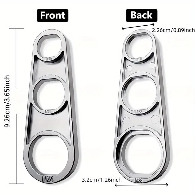 Faucet Bubbler Wrenches - 6 Sizes, Easy-Grip Spout Removal Tool for Kitchen & Bathroom