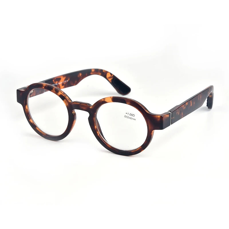 Vintage Round Reading Glasses – Lightweight Presbyopia Frames
