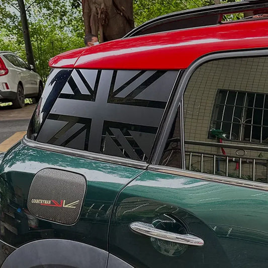 Union Jack Window Vinyl Decal – Compatible with MINI Cooper R56 R60 F54 F55 F56 F57 F60
