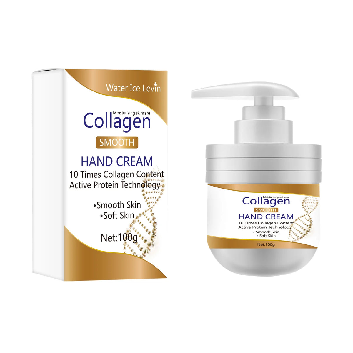 Collagen Hand and Foot Cream, Suitable for Hands and Feet, Skin Care, Hand and Foot Care, Restores Your Soft and Supple Hands and Feet, Refreshing for Summer