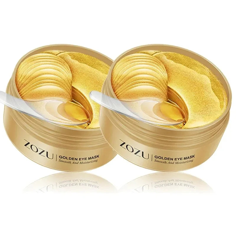 60PCS/120 PCS Eye Mask Avocado Gold Moisturize Firming Improve Eye Bags Eye Patches Anti Wrinkle Eye Patches for Dark Circles