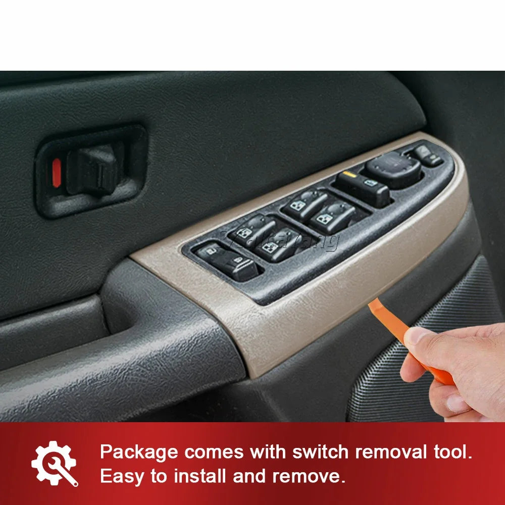 Power Window Control Switch (15883319) — Chevrolet Avalanche, Suburban, Tahoe & GMC Sierra/Yukon / Cadillac / Hummer H2 (2003–2006)