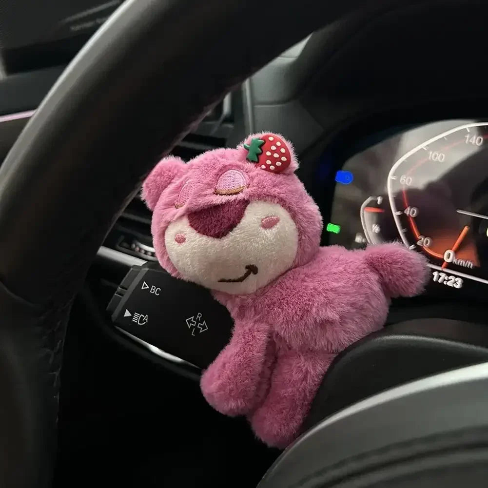 Cute Cat Plush Doll Car Windshield Wiper Decorations Home Desk Ornament Creative Gift Home Decoration Accessories
