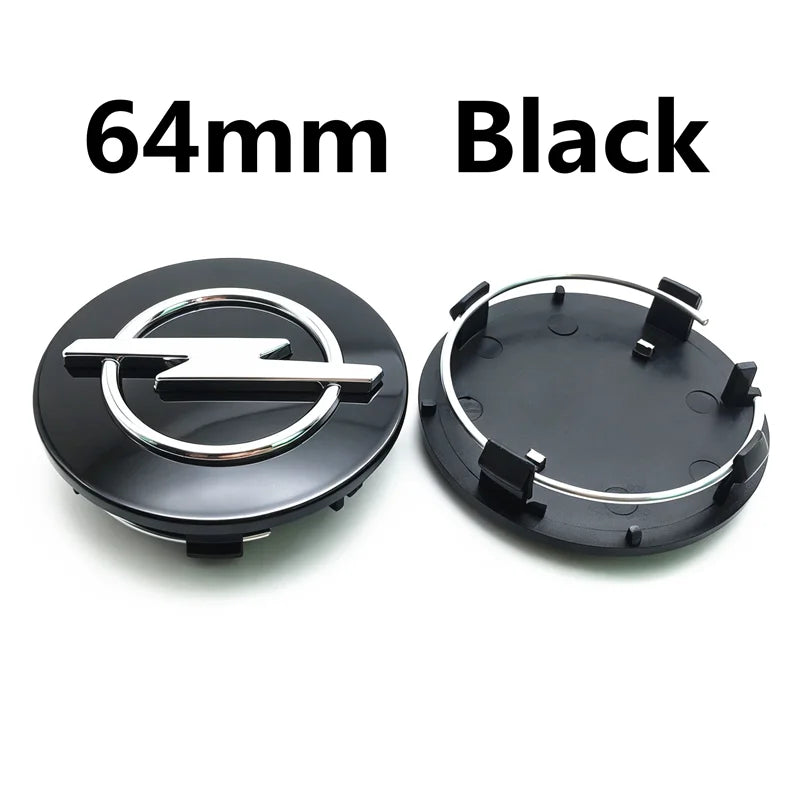 4 Pcs 56mm 59mm 60mm 64mm 68mm Opel Car Wheel Center Hub Caps Logo Badge Emblem Rim Hubcap Dust-proof Cover Auto Accessories