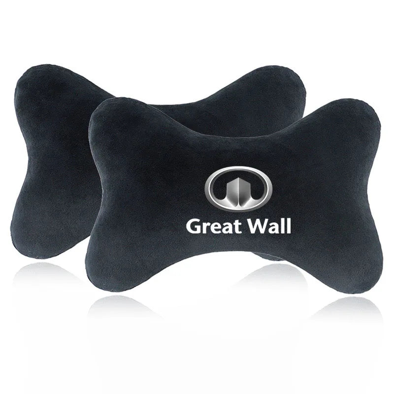 For Great Wall Hover H3 H5 M4 Poer Pao Voleex C30 Wingle 5 Car Headrest Neck Support Seat Soft Neck Pillow Auto Accessories