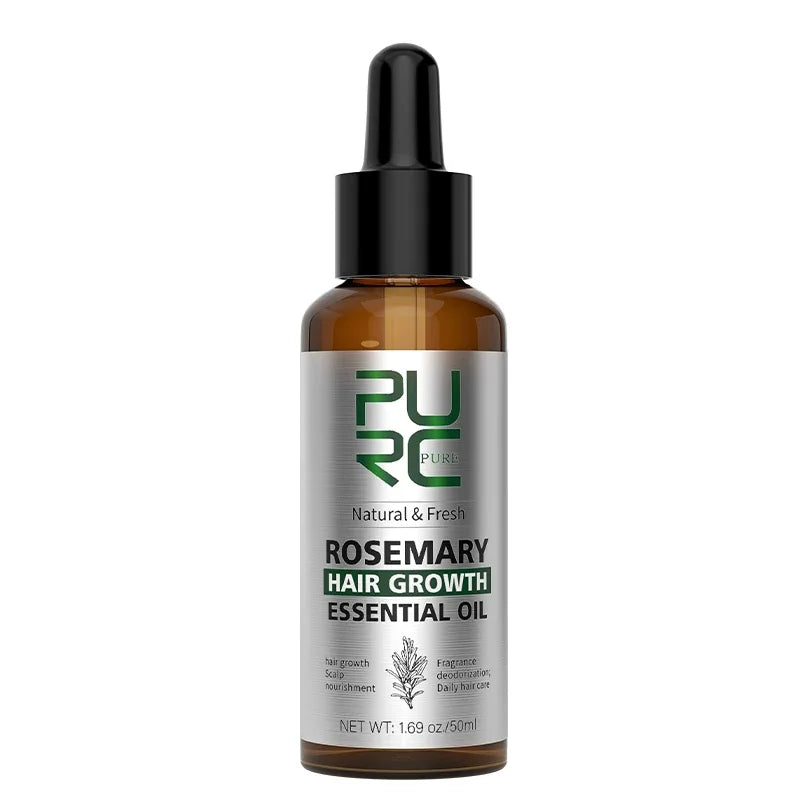 PURC Rosemary & Ginger Hair Growth Oil Treatment – Anti-Frizz, Anti-Dandruff (50ml)
