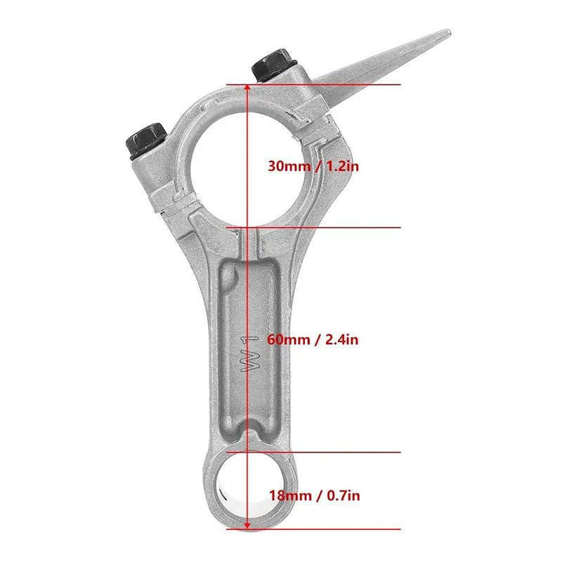 68MM Piston Ring Connecting Rod Kit For Honda GX160 5.5HP GX200 6.5HP 168F Oil Seal Water Pump Generator Engine
