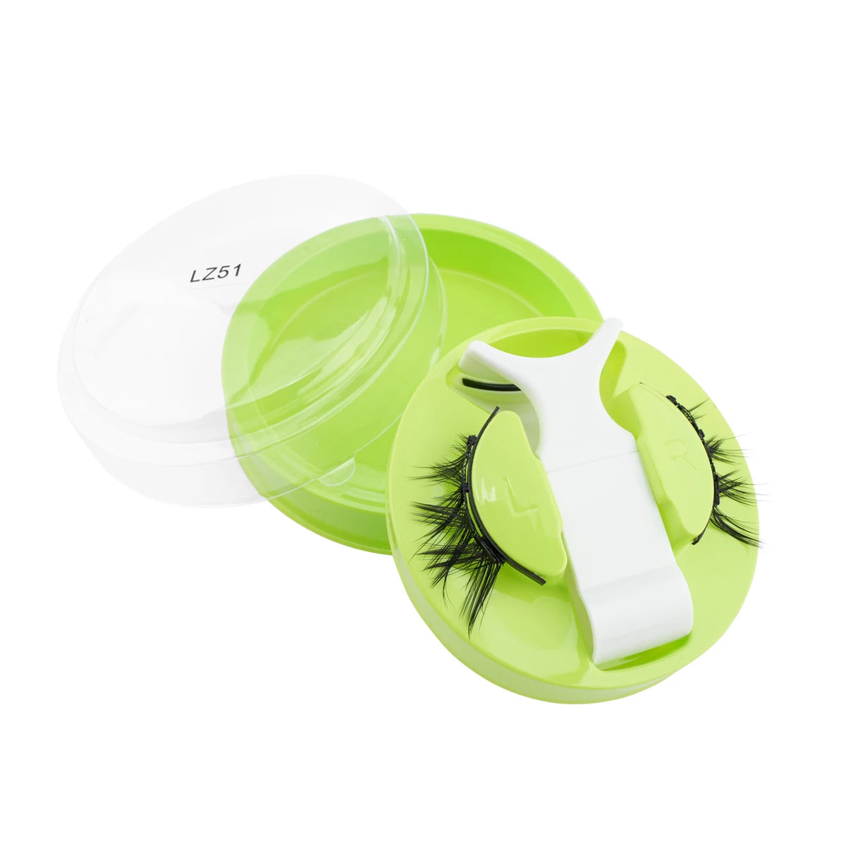 3D Magnetic Eyelashes with Tweezer – Reusable No-Glue False Lashes