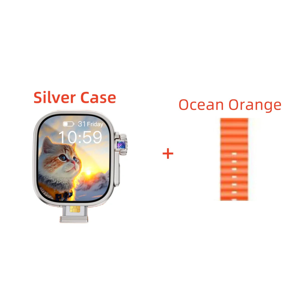 S10 Ultra 3 Smartwatch — 2.29" Curved Display, GPS, WiFi & SIM Support